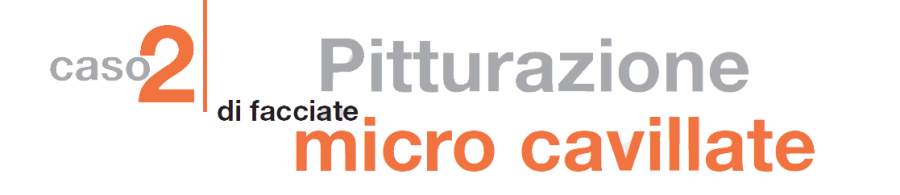 Pitturazione di facciate micro cavillate